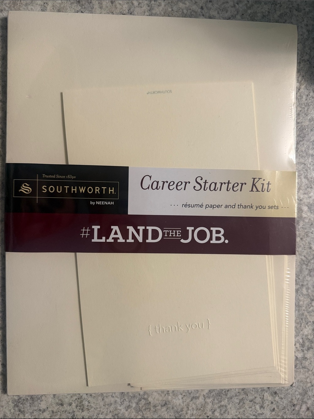 Career starter kit stationary